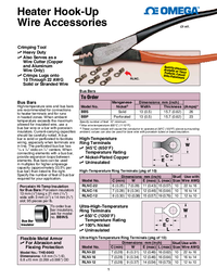 Thumbnail of document Data Sheet - BBINS High Temperature Heater Wire Terminals & Busbars